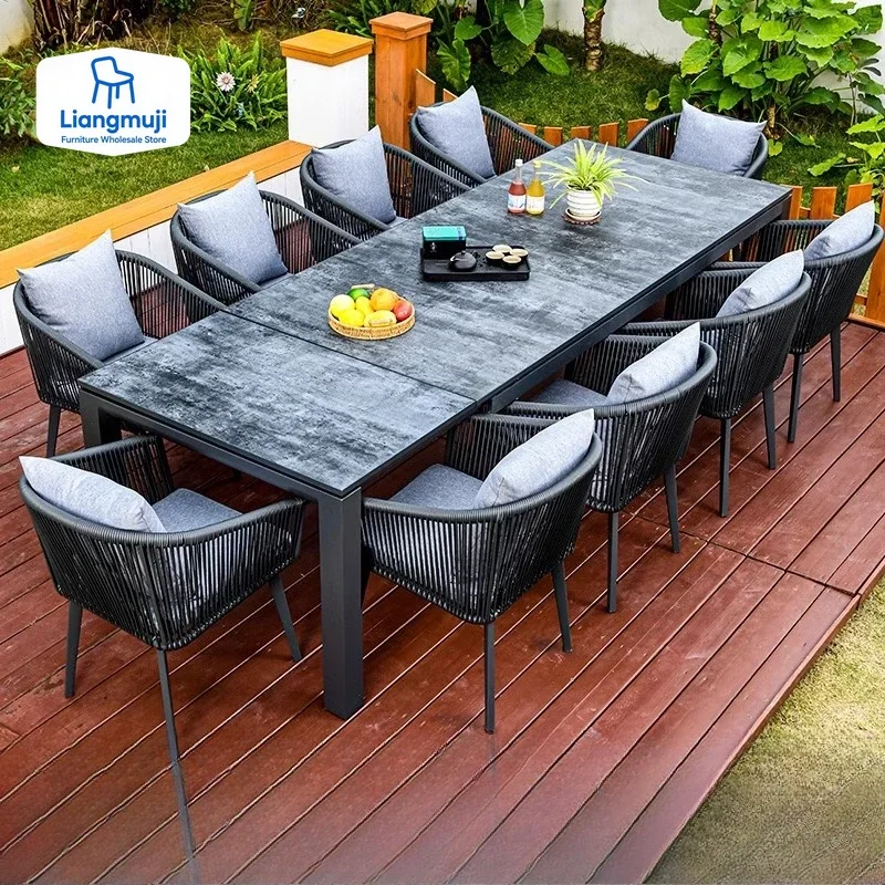 Outdoor Furniture Teak - Комплект садовой мебели для улицы, плетеные