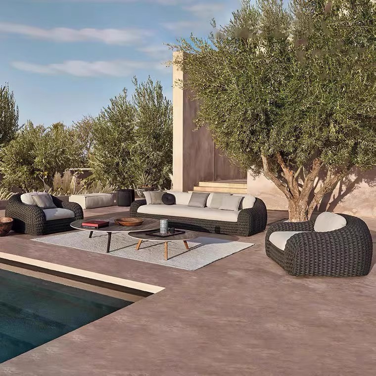 Outdoor Furniture On Sale - Комплект уличной мебели HYS из ротанга: