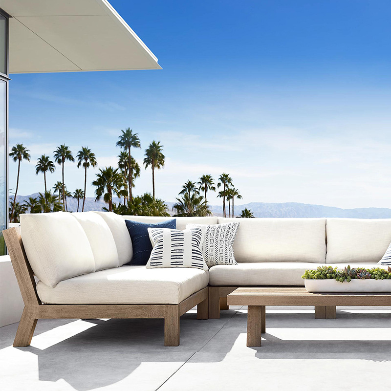 Outdoor Furniture Teak - Элитный водонепроницаемый современный комплект садовой мебели