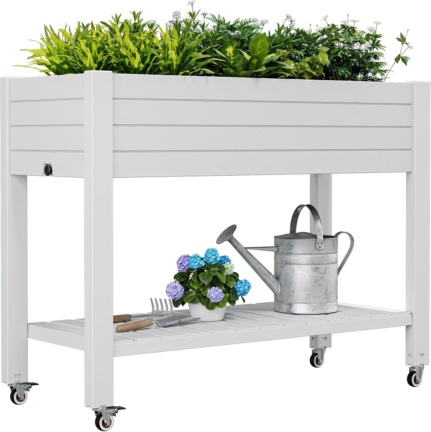 Garden Storage Box - Мобильная приподнятая грядка высотой 33,7 дюйма