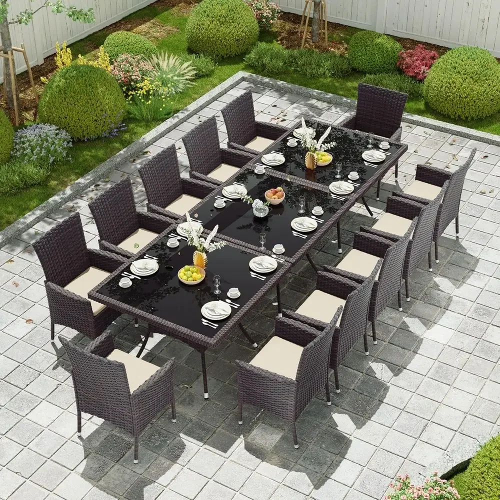 Outdoor Furniture Lounge Set - Набор для уличной обеденной зоны из