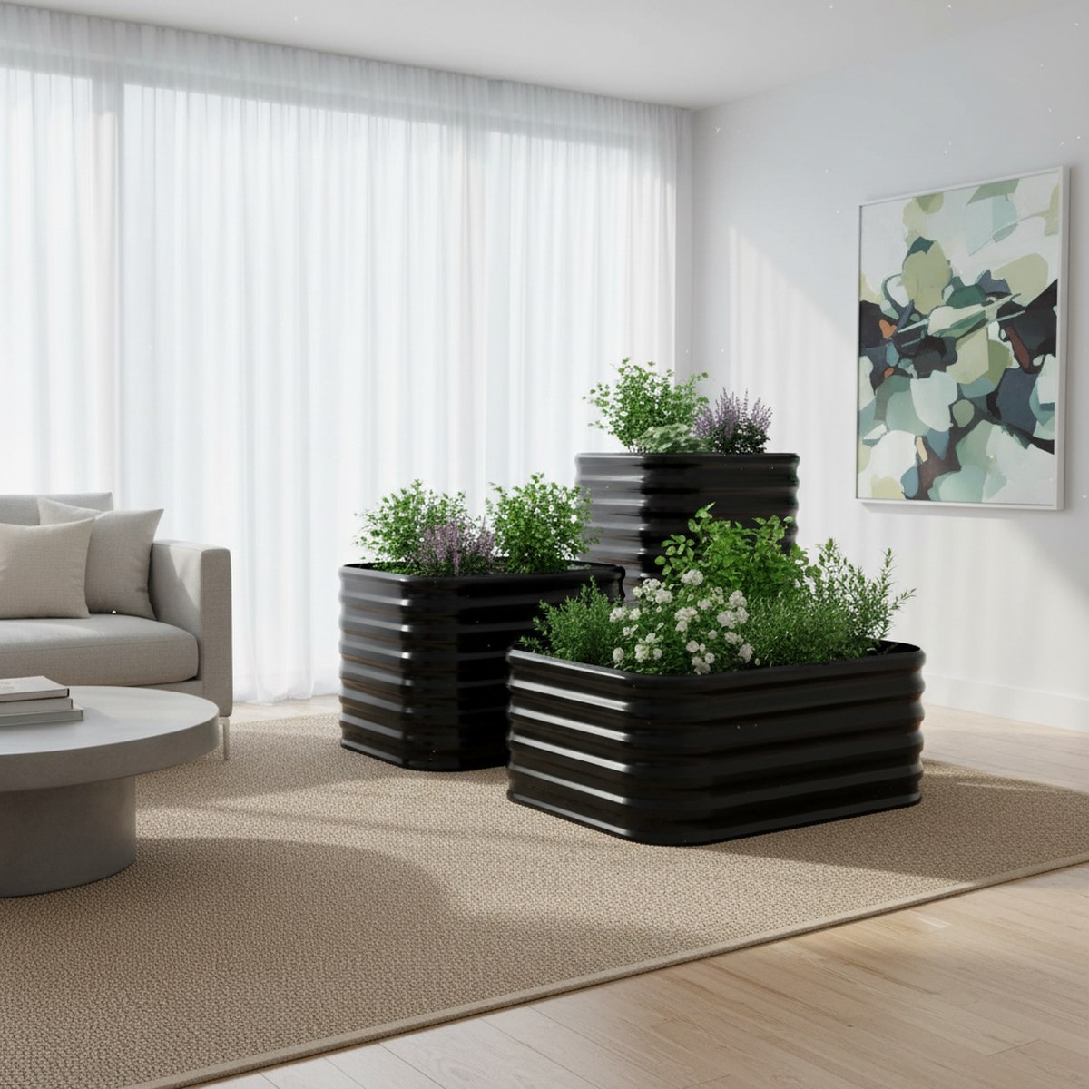 Оцинкованная приподнятая грядк – обзор и цена Planter Raised Metal