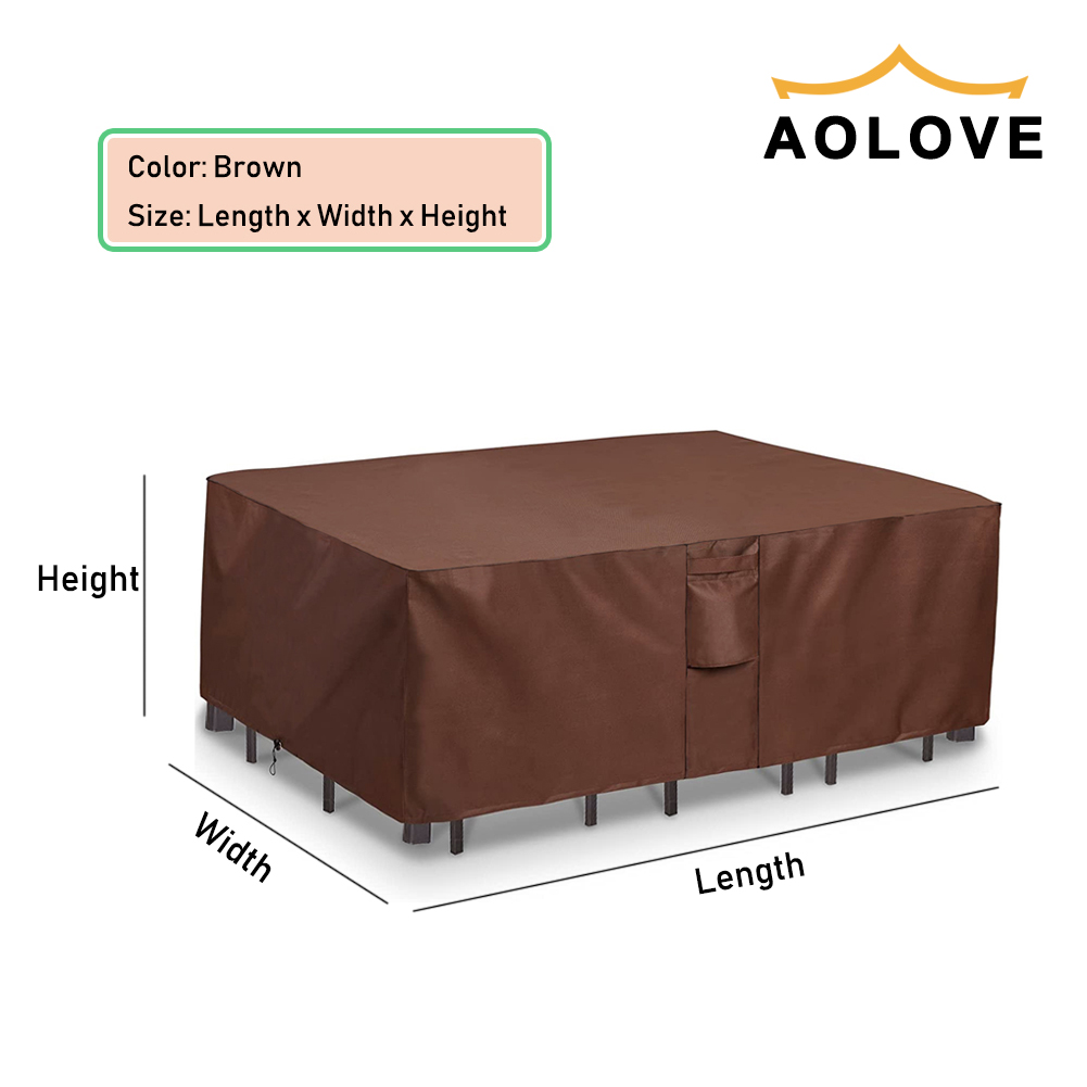Коричневый 420D HEAVY DUTY ули – обзор и цена Outdoor Furniture Weatherproof