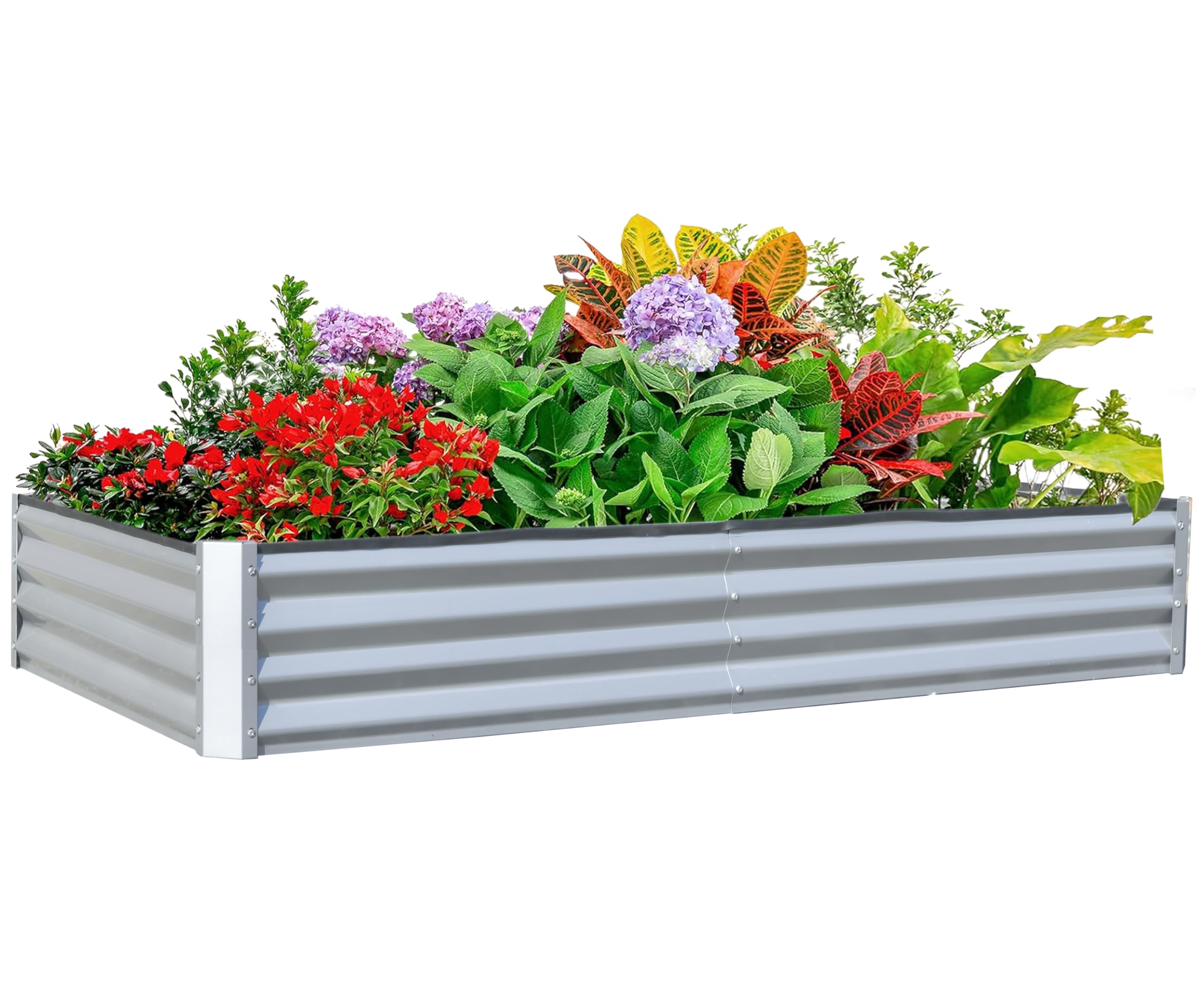 Оцинкованная приподнятая грядк – обзор и цена Planter Raised Metal