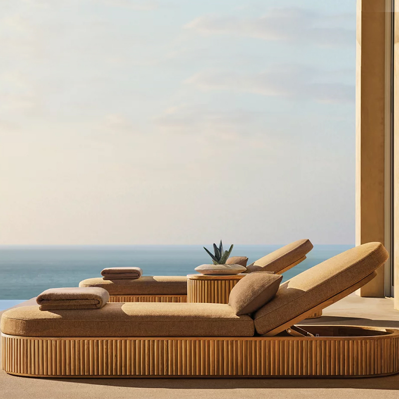 Шезлонги для улицы и бассейна, – обзор и цена Outdoor Furniture Lounge Set