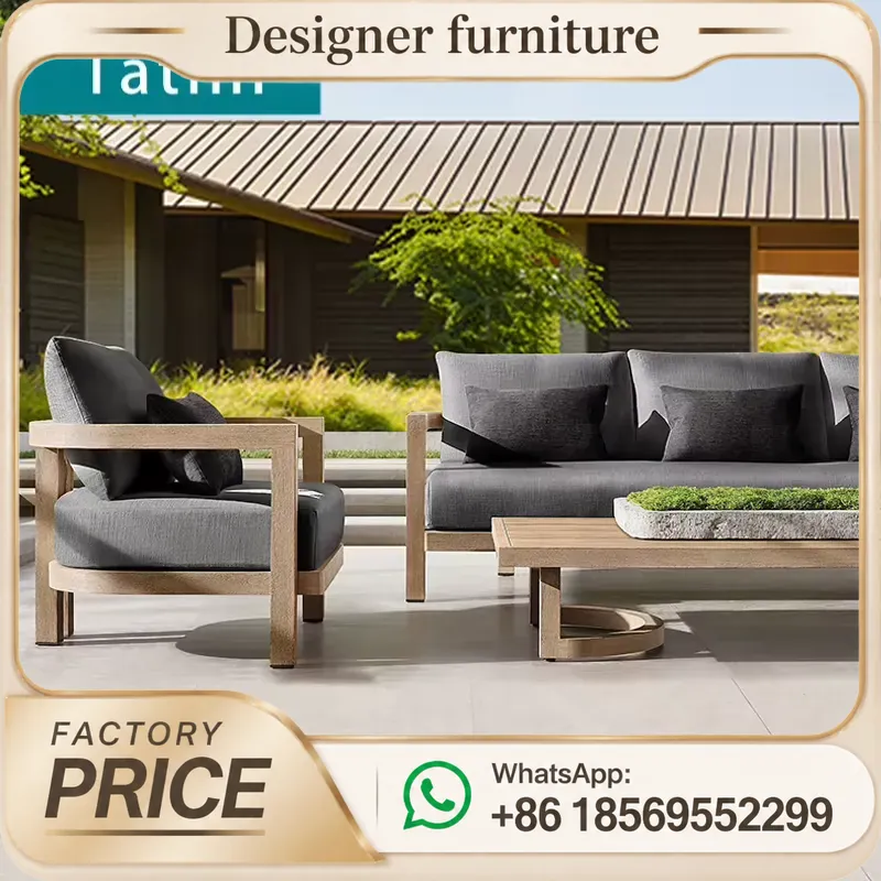 Диванная группа из тикового де – обзор и цена Outdoor Furniture Teak