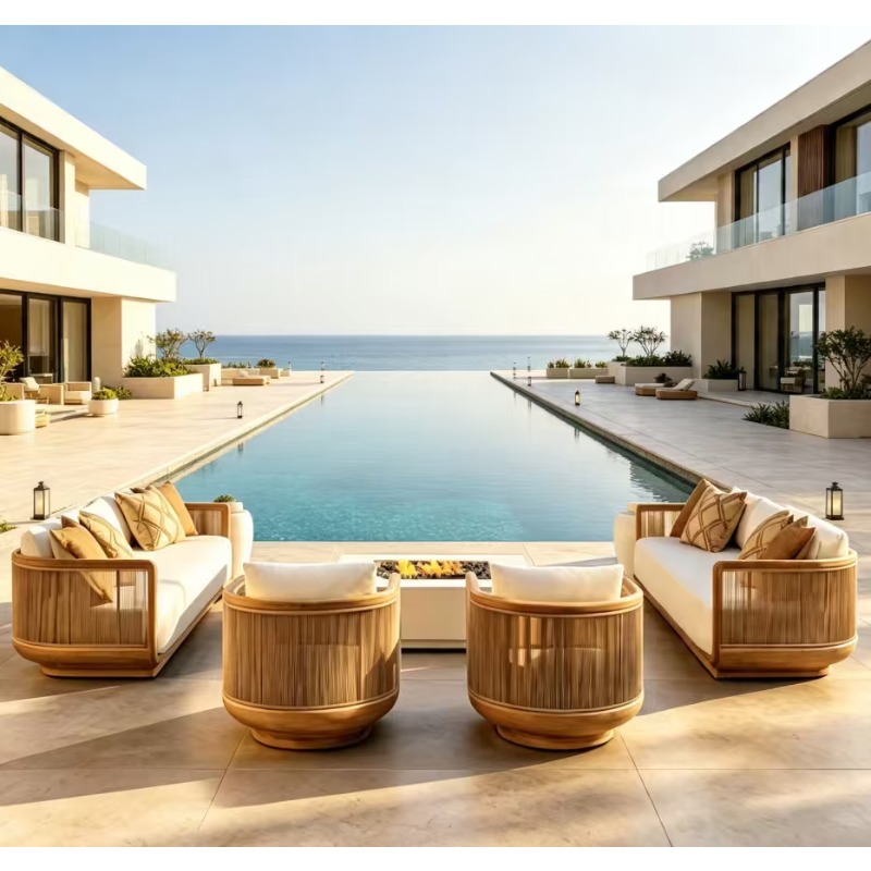 Уличная тиковая кушетка-шезлон – обзор и цена Outdoor Furniture Teak