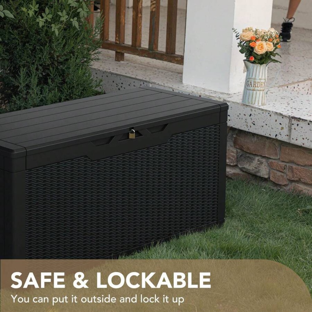 Большой запираемый уличный ящи – обзор и цена Outdoor Furniture Weatherproof