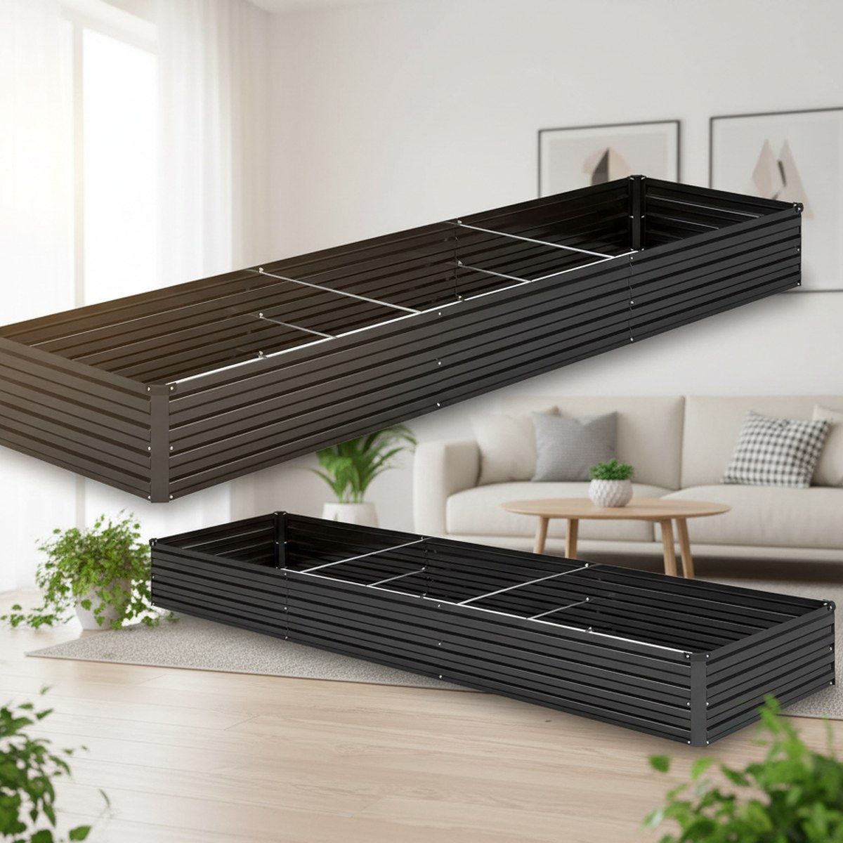 Оцинкованная приподнятая грядк – обзор и цена Planter Raised Metal