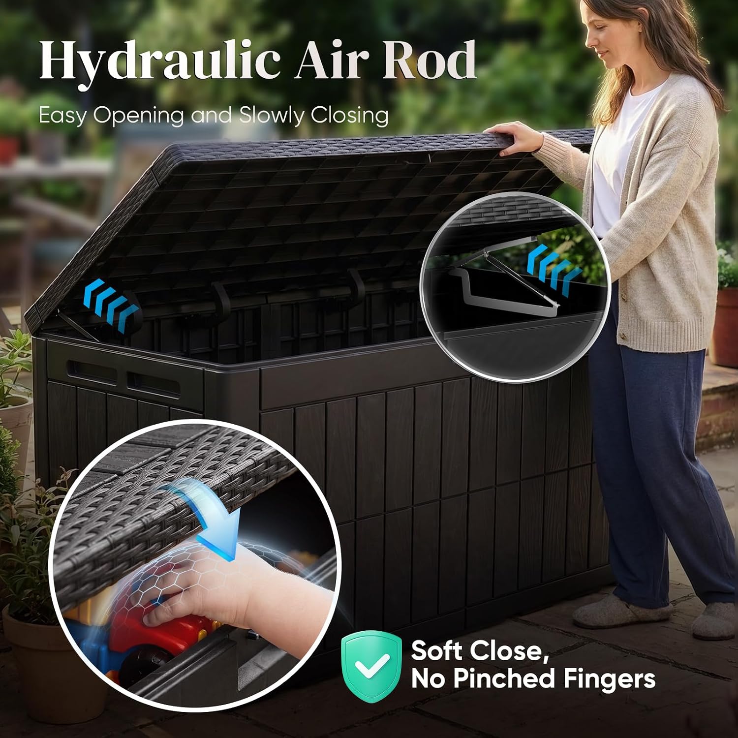 Большой уличный контейнер для  – обзор и цена Outdoor Furniture Weatherproof