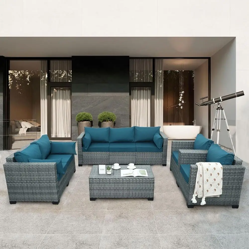 Комплект садовой мебели из 5 п – обзор и цена Outdoor Furniture With Storage For Cushions