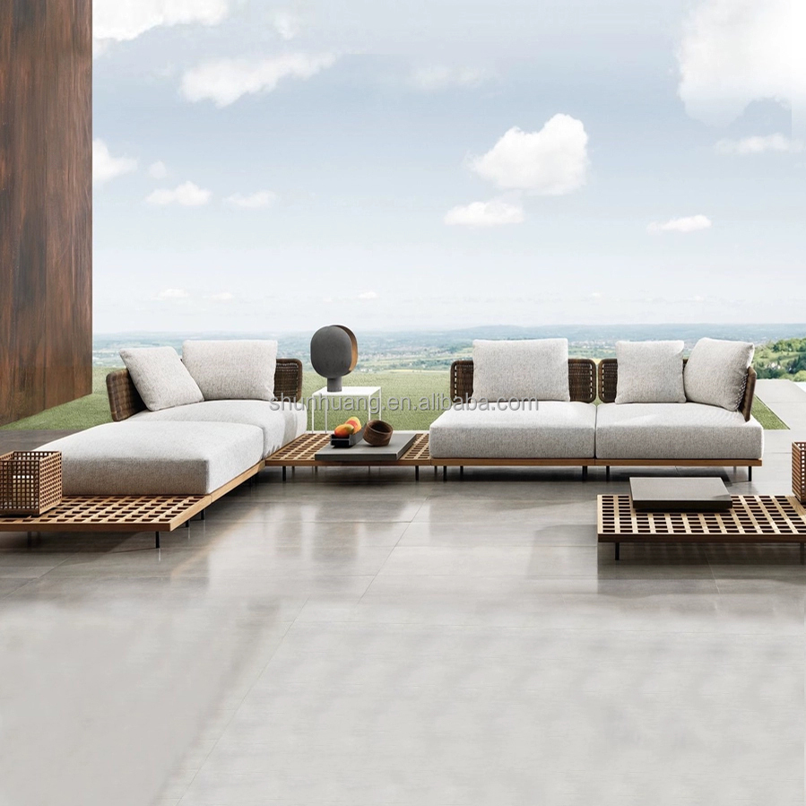 Современный садовый диван-комп – обзор и цена Outdoor Furniture Teak