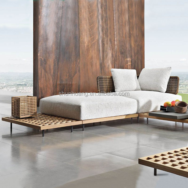 Современный садовый диван-комп – обзор и цена Outdoor Furniture Teak
