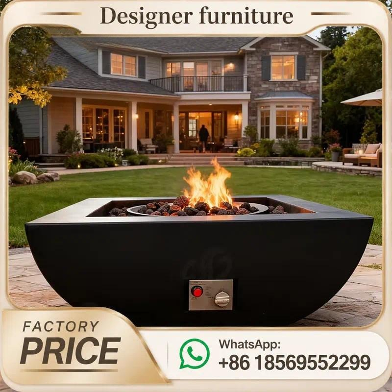 Индивидуальный уличный газовый – обзор и цена Outdoor Furniture With Fire Pit
