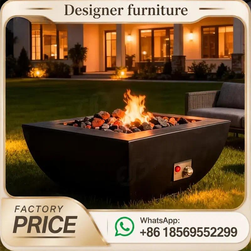 Индивидуальный уличный газовый – обзор и цена Outdoor Furniture With Fire Pit