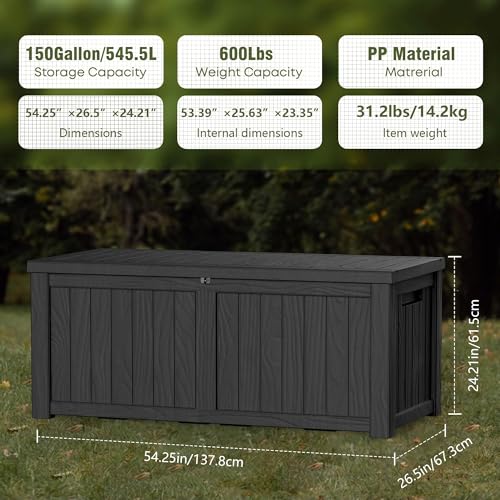 Ящик для хранения из смолы на  – обзор и цена Garden Storage Box