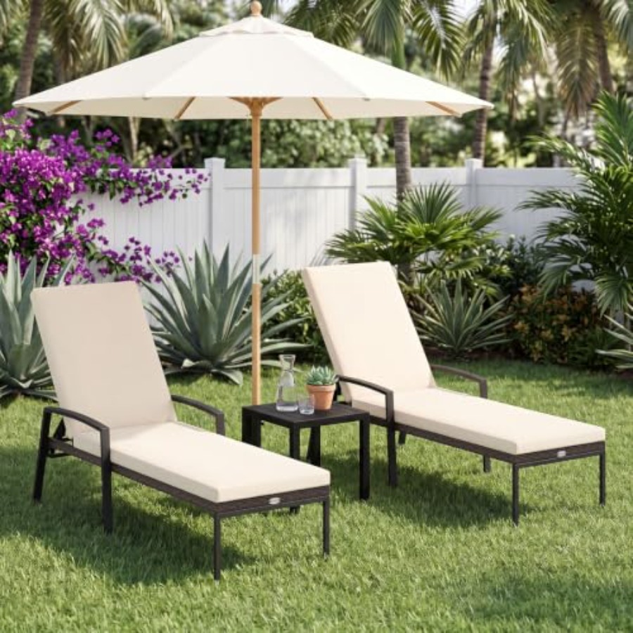 Комплект садовой мебели для ул – обзор и цена Outdoor Furniture Lounge Set