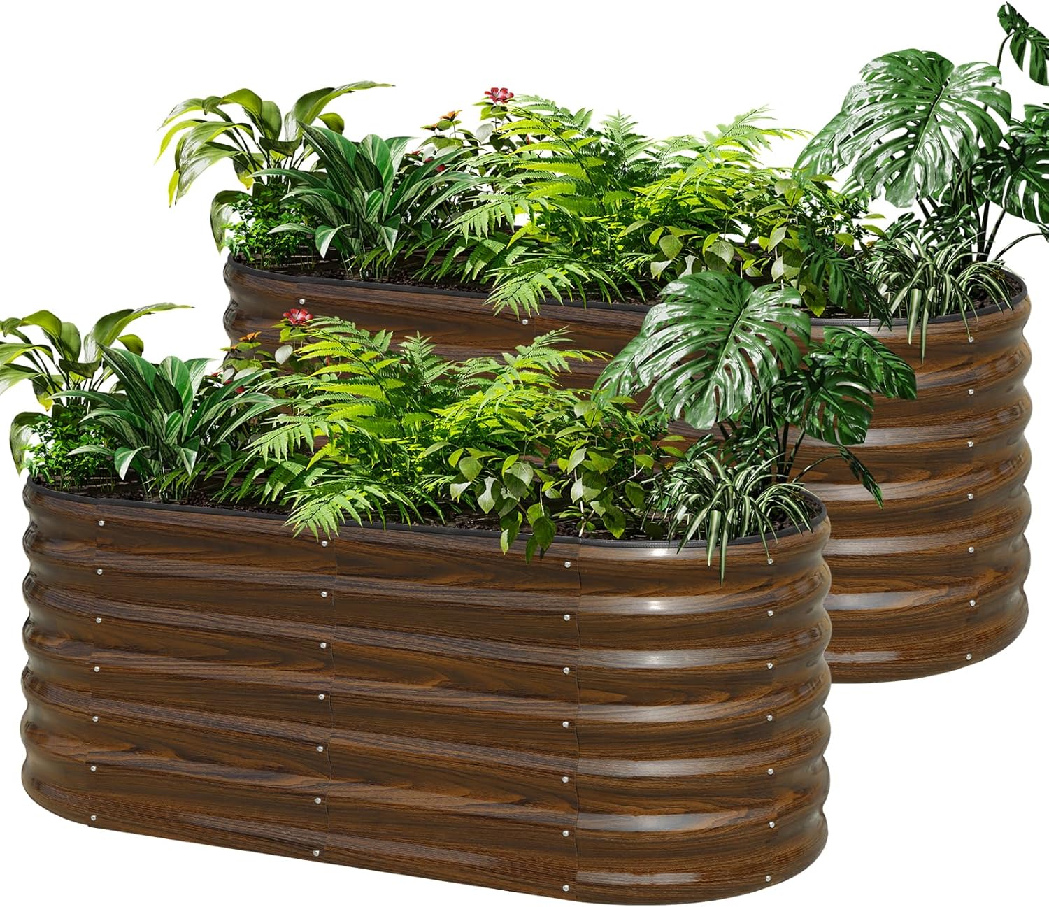 Набор оцинкованных стальных пр – обзор и цена Planter Raised Metal