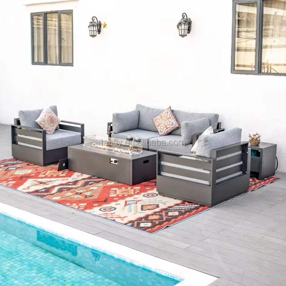 Комплект уличной мебели для ви – обзор и цена Outdoor Furniture With Fire Pit