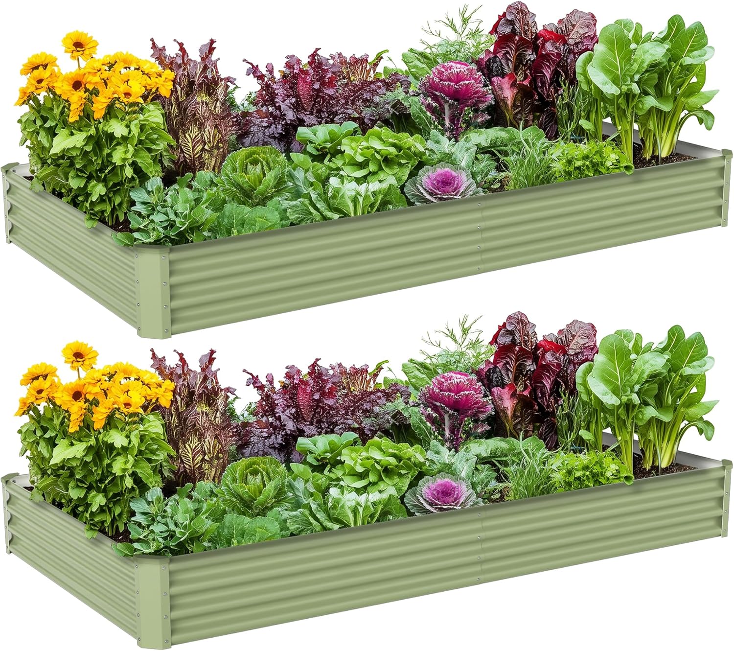 Металлическая оцинкованная гря – обзор и цена Planter Raised Metal