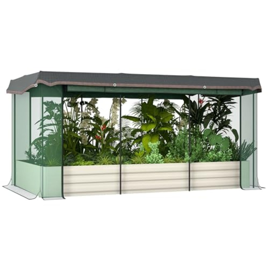 Оцинкованная приподнятая грядк – обзор и цена Planter Raised Metal