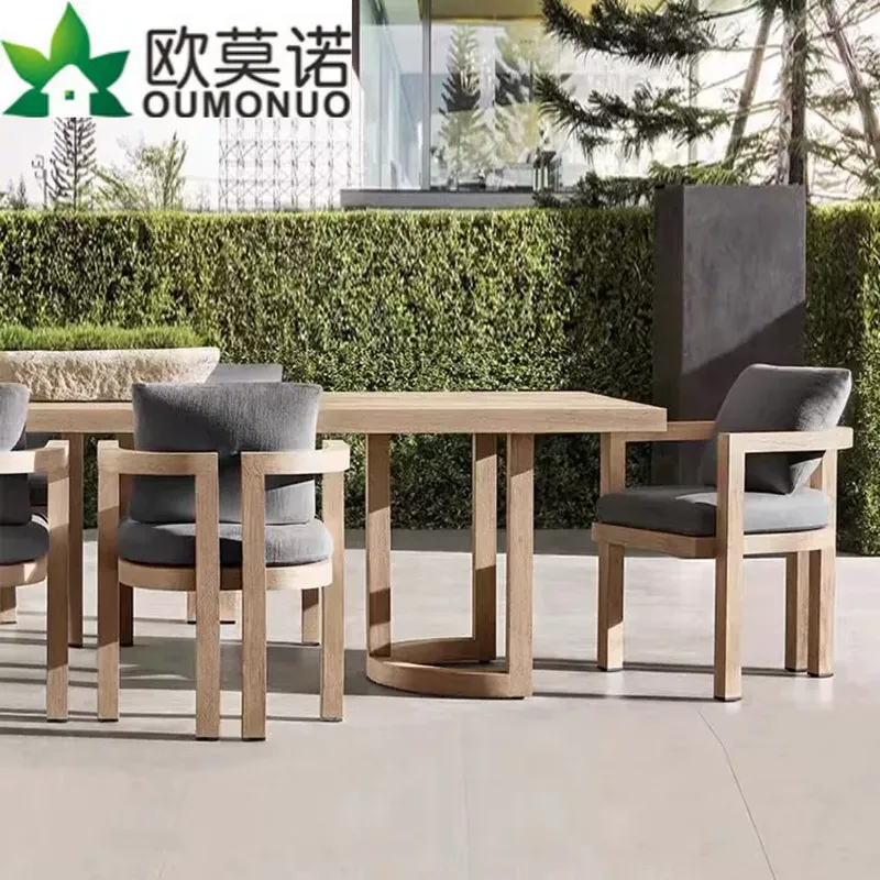 Садовый обеденный набор из тик – обзор и цена Outdoor Furniture Teak