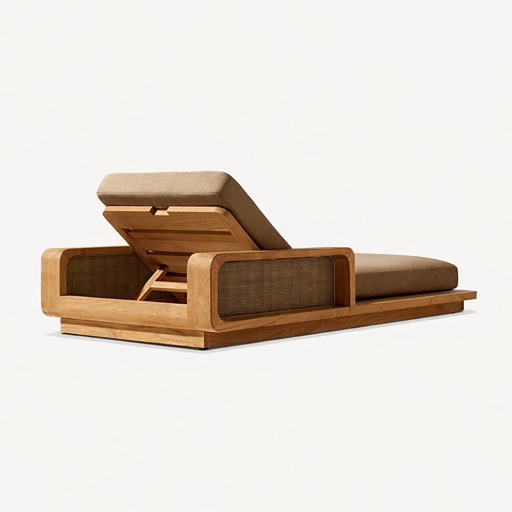 Уличный шезлонг для отеля, ком – обзор и цена Outdoor Furniture Teak