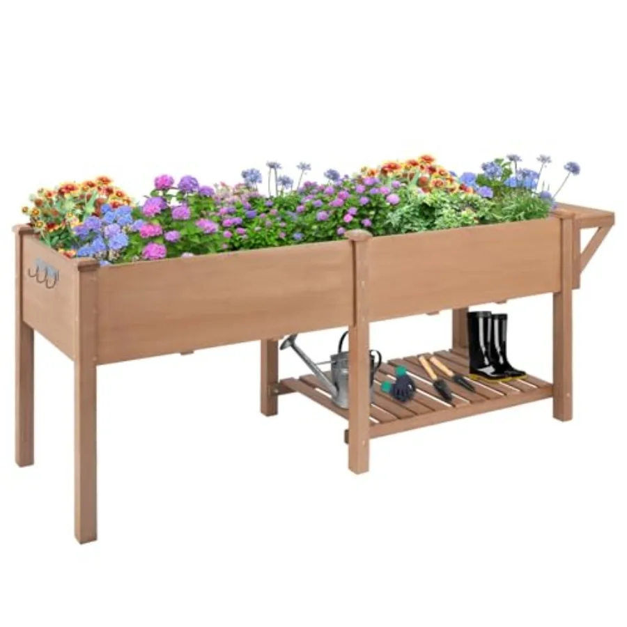 Приподнятая грядка с ножками д – обзор и цена Garden Storage Box