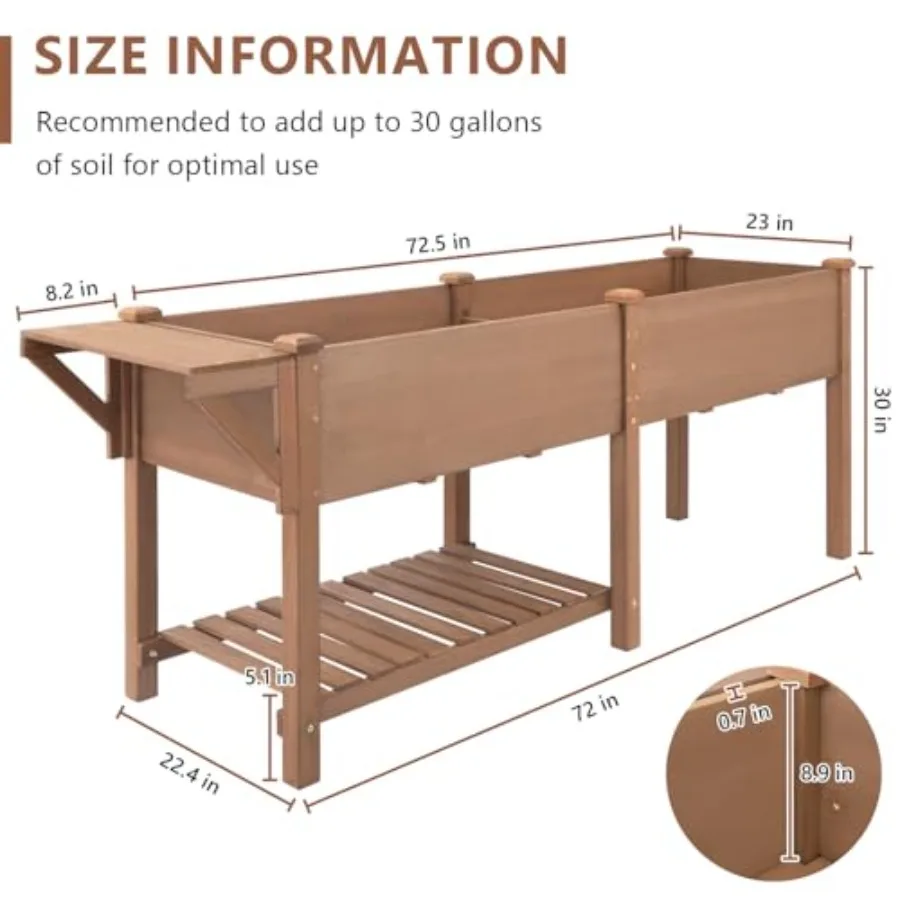 Приподнятая грядка с ножками д – обзор и цена Garden Storage Box